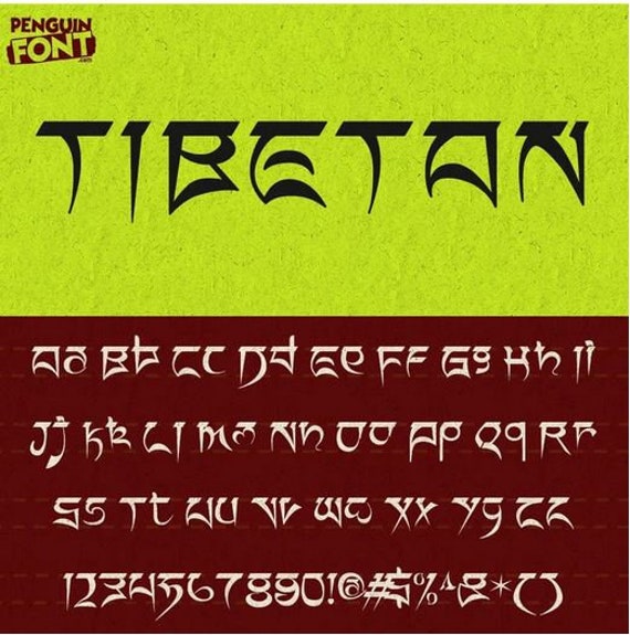 tibetan fonts for mac